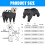 Dog Snowsuit with Boot Regulable Waterproof Pants Reflective-M 5