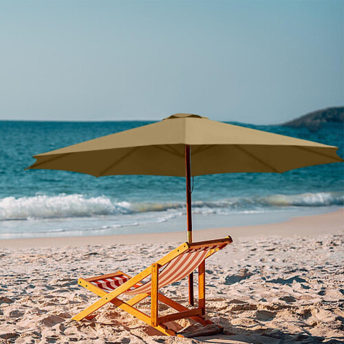Ομπρέλα βεράντας DAMAI9ft Universal, 6 ραβδώσεων, με προστασία από την υπεριώδη 2