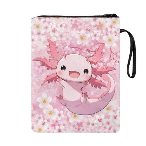 Θήκη Organzoer για βιβλία σε σχήμα Cherry Blossoms με ελαφρύ ύφασμα από πολυεστέρα, για 1