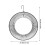 Round Metal Hanging Peanut Bird Feeder 3