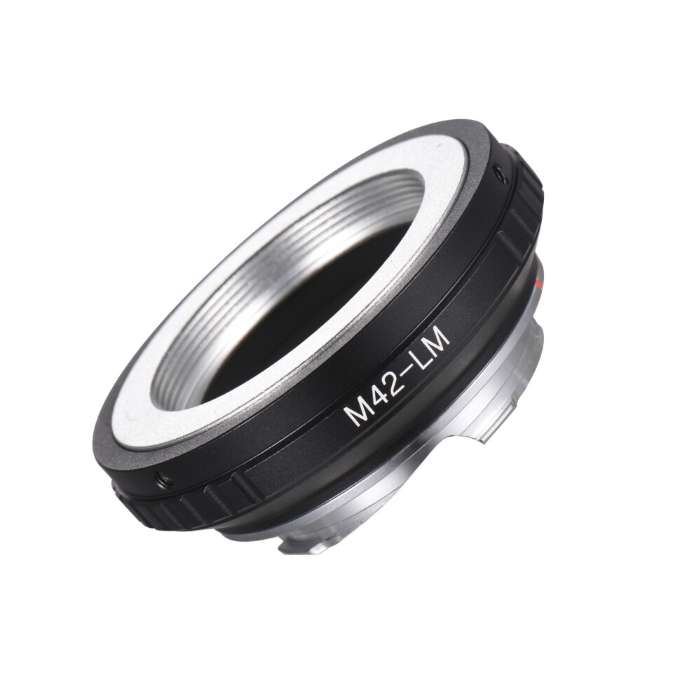 M42-Lm Camera Lens Adapter Ring For M42 To M Mount Cameras Black 4681390727980