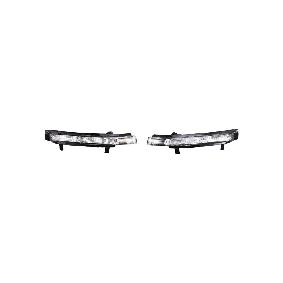 1Pair Car Rearview Mirror Turn Signal Flashing Led Indicator For Octavia Superb 2009-2013 3T0949101, 3T0949102 Light/Amber Tauoh