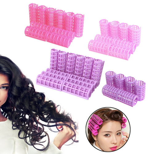 12PCS DIY Hair Salon Curlers Rollers Tool Soft Small Hairdressing Tools New 1