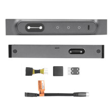 Car Center Console  Docking Station Multifunction Physical Buttons with USB Hub for  Model 3/Y 2021-2023
