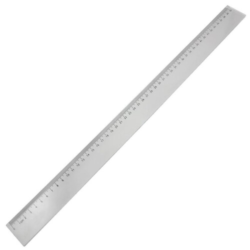 4Pcs 50cm Clear Plastic Measuring Long Straight Centimeter Ruler 1