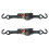 Universal Tools Tie Down Belts with Automatic Rollup Auto Retractable Easy to Carry Ratchet Tie Down Starp S-Hooks 1
