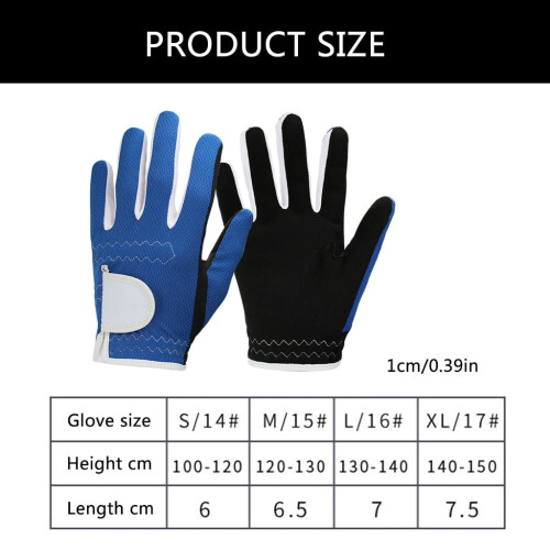 Kids Golf Gloves for Left and Right Hand 2