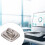 Zaqw Laptop Cable Lock Anchor,Anti Theft Security Anchor Base Computer Lock Fixed Plate 2