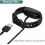Tianle Charger Compatible with Fitbit Inspire 2 – 2-Pack Replacement Cable, 3.3ft (1m) 3