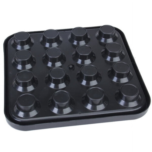 Pool Table Ball Rack with 16-Ball Storage Holder 2