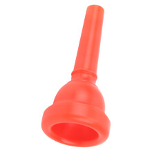 Trombone Mouthpiece ABS Excellent Sound Quality MT‑22Red for Beginners