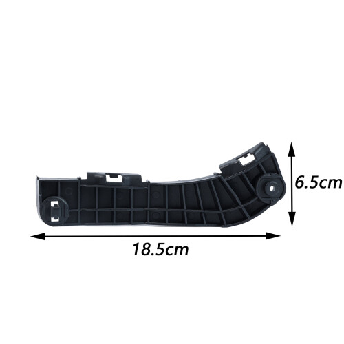 Bumper Bracket for Toyota Camry 2007-2011 2 pcs Black 2