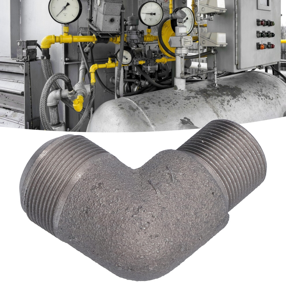 Durable 90 Cast Iron Air Compressor Elbow For 1.6Hp Pumps 4671390730479