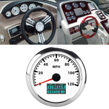 3-in-1 GPS Speedometer 120MPH Waterproof for Car Truck Boat Trip & Total Mileage