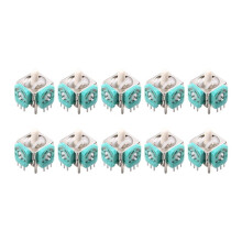 10PCS 3D Analog Joysticks Sensor Module Stick Replacement Repair Parts Game Parts for  NGC Gamecube Controller
