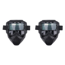 2X Auto Darkening Welding Glasses Adjustable Band Detachable Mask Impact Split Type Face Protector
