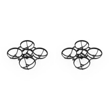 2X para BETAFPV Air75 II Brushless Frame 75mm Distância Entre Eixos Quadro Ultraleve para BETAFPV Air75 II FPV RC Drone Preto