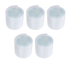 5 Pcs 2M 43mm 27mm Dia PVC Heat Shrink Tubing Clear for 1 x 26650 Battery