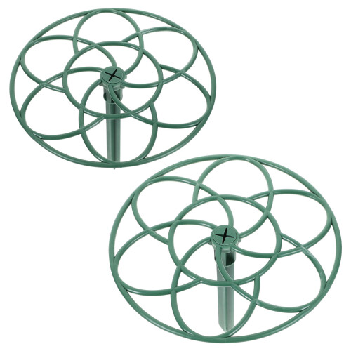 2Pcs Sunflower Flower Stand Lollipop Support Climbing 1