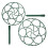 2Pcs Sunflower Flower Stand Lollipop Support Climbing 4