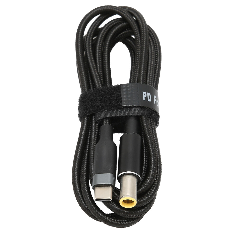 Usb C To Dc Power Cable 2M 100W For Lenovo Laptop, Braided Connectors 4961390731355
