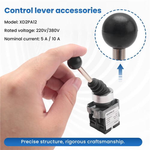 Joystick  XD2PA12 AC3000V   Double Self-Locking  2 Single Lever Switches