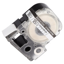 PET-Ersatzetikettenband für Epson LW & KINGJIM SR230C, 8m