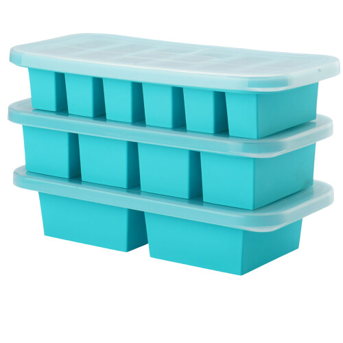 Dishwasher Safe Flexible Chilling Molds With-Purple 1