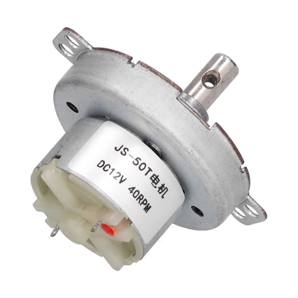 Precision Gear Motor Reduction Box 40Rpm Dc12v Industrial Use Js-50T Robust 4621390732140