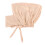 Damehatt med stretch i polyester og hals 1