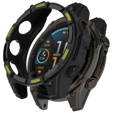 XiHAMA TPU-Uhrenhülle kompatibel mit Garmin Quatix8 (47 mm/51 mm), kratzfester Rahmen