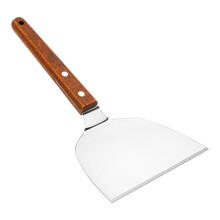 Stainless Steel Iron Pizza Spatula Steak Frying Spatula Hand Pie Cooking Spatula Pancake Fruit Tool Cake Spatula