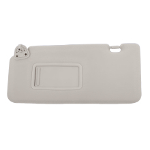 Left Driver Side Sun Visor For Nissan Versa 2007 2008 2009 2010 2011 2012 With Vanity Mirror Replacement OEM 96401-EL31A-grey