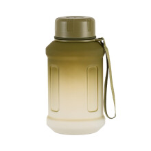 850 ml wiederverwendbare Sport-Trinkflasche mit Teesieb, mattiertes Farbverlauf-Finish – kompatibel mit Ton Bucket