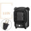 Chauffage d'appoint portable à 3 modes et thermostat réglable – Utilisation intérieure/bureau/terrasse/garage, noir 1