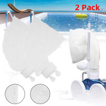 Sacs de rechange pour nettoyeur de piscine Aggxpf2PCS compatibles avec Polaris 280/480, sacs filtrants à fermeture éclair universels