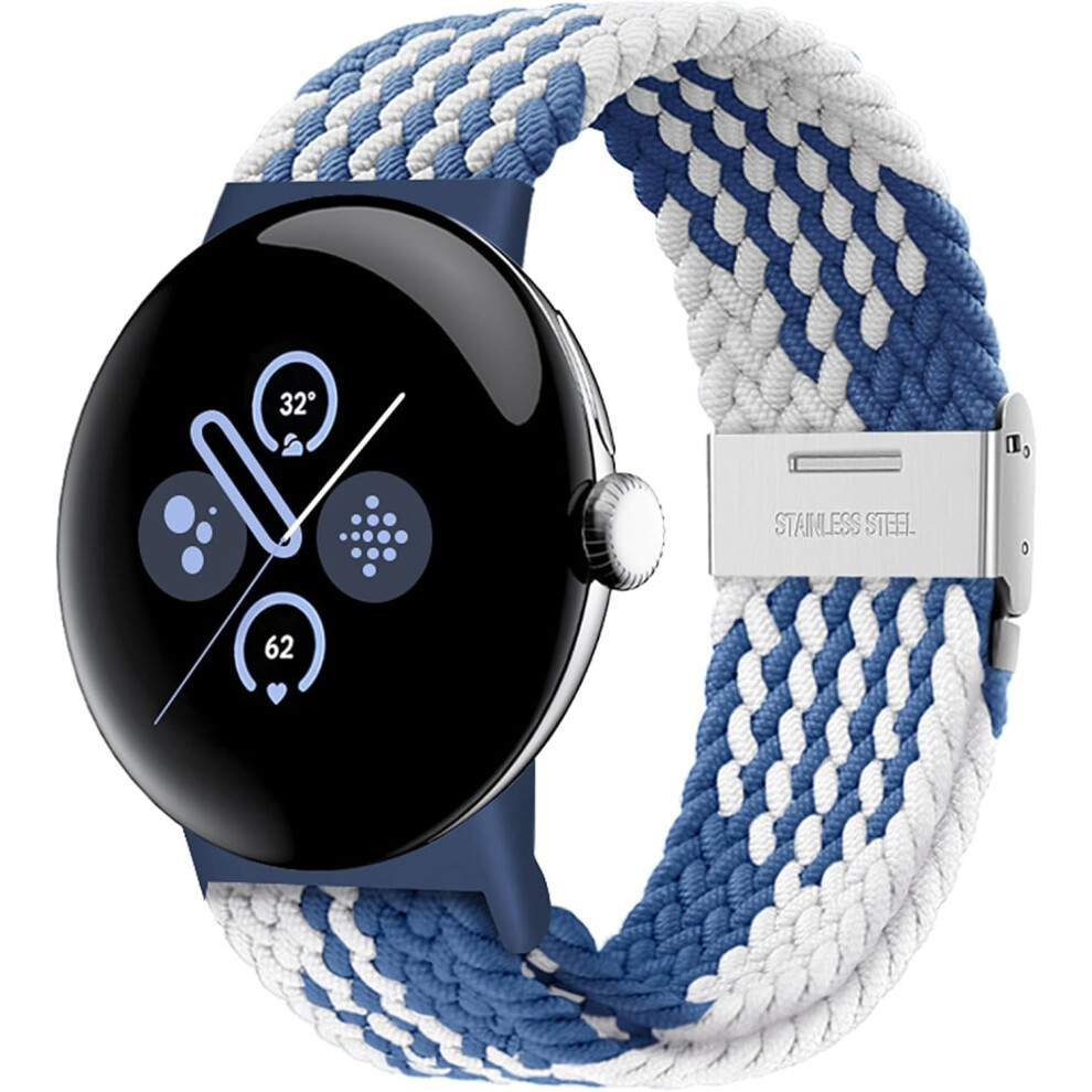 Stretchy Braided Bands Compatible With Google Pixel Watch 3 (41Mm), Watch 2 & 1 – Adjustable, Breathable Nylon Sport Loops 9028731125930