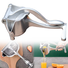 Presse-agrumes manuel en alliage d'aluminium, presse-agrumes amovible pour citrons, oranges et grenades, presse-agrumes robuste de 550 g
