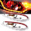 2 strisce LED per auto DRL indicatori di direzione Switchback luci diurne automatiche 1