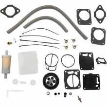 Carburetor Rebuild Kit with Needle Seat Base Gasket for