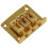 5X 3 String Guitar  String Bridge Bridge Pull String Hard Tail Guitar Bridge Tail 3 String Guitar Replacement Gold 4