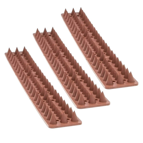 3Stk Kunststoff Vogelspikes Schmales Modell 1