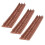 3Stk Kunststoff Vogelspikes Schmales Modell 3
