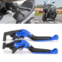 Verstellbare CNC Aluminium Motorrad-Bremse und Kupplungshebel für FORZA 250/300/350 & X-ADV 750 Blau