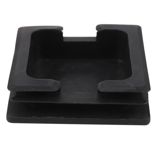 75mm x 75mm Plastic Square Caps Tube Pipe Inserts End Blanking 20Pcs