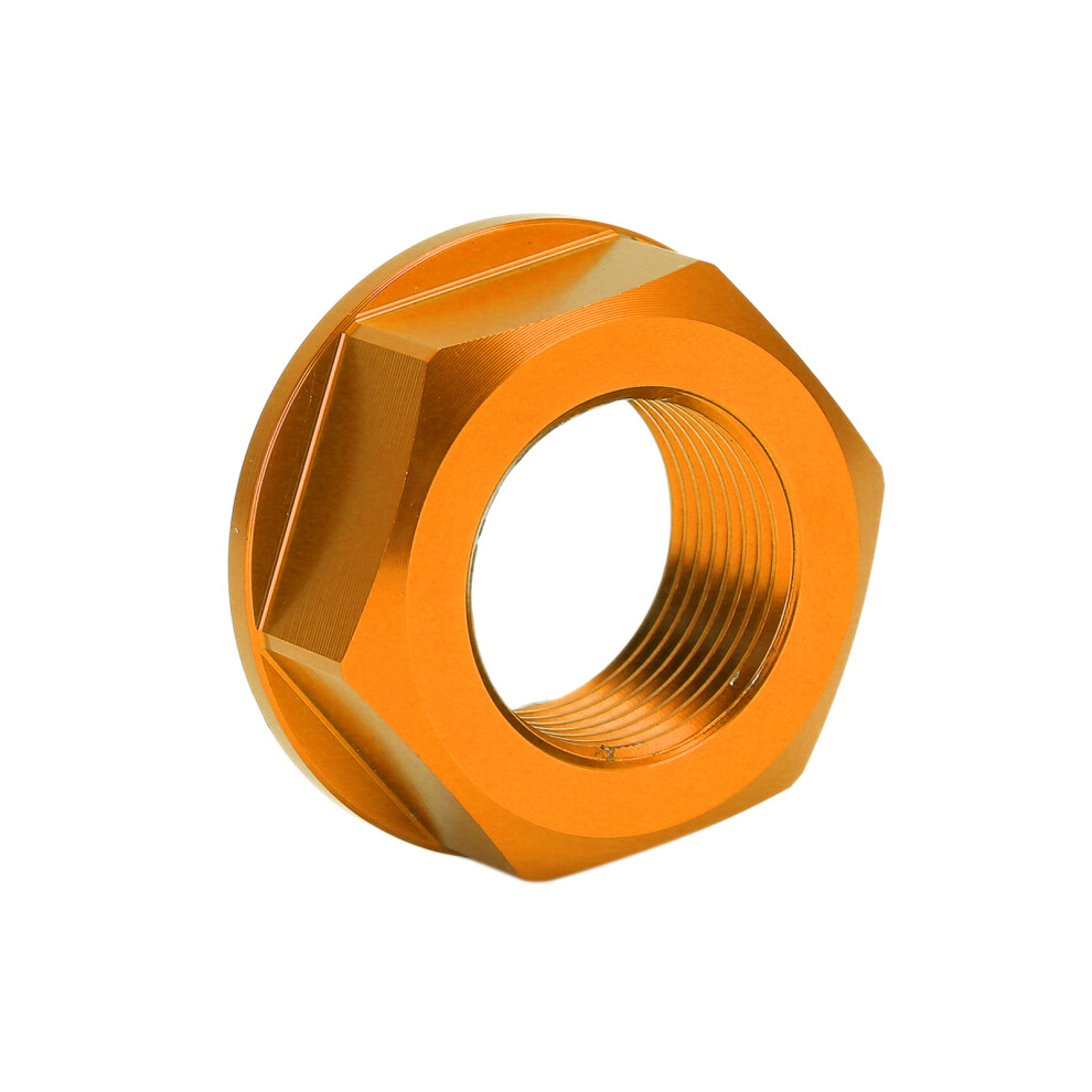 Aluminum Rear Wheel Axle Nut M20xp1.5 For Yamaha Yz/Yw 1999Â2021, Yellow 8411390733522
