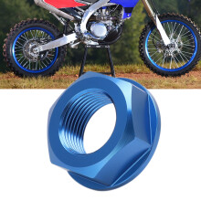 Aluminium-Hinterradachsenmutter M20xP1.5 für Yamaha YZ & WR 1999‑2021 Blau