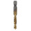 Tap Drill Bits Hex Shank Titanium Coated Metric Screw Combination Tapping Bit for WoodM6 1