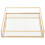 Dekoratives Tablett Schmuck Parfüm Organizer Schminktisch Halter 7