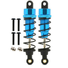 (Light blue pair) KINCJON 1/10 Replaceable Rc Crawler Suspension Shock Spring Exteriors For Electric Toy